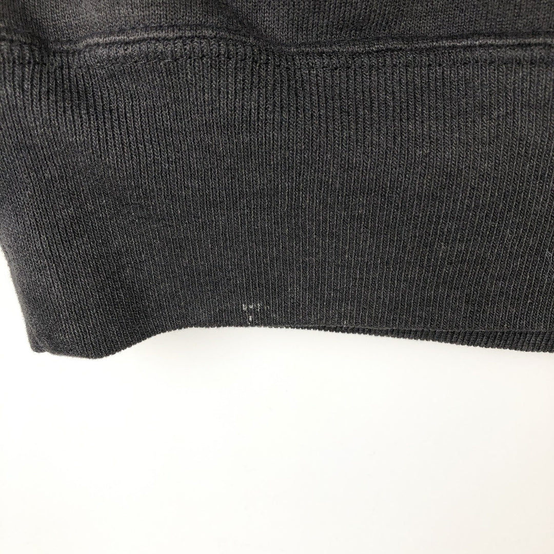 NUTMEG NFL RAIDERS Oakland Raiders Print Sweatshirt, Made in USA, Men's Size L (Equivalent), Vintage cotton black type Vintage Second Hand