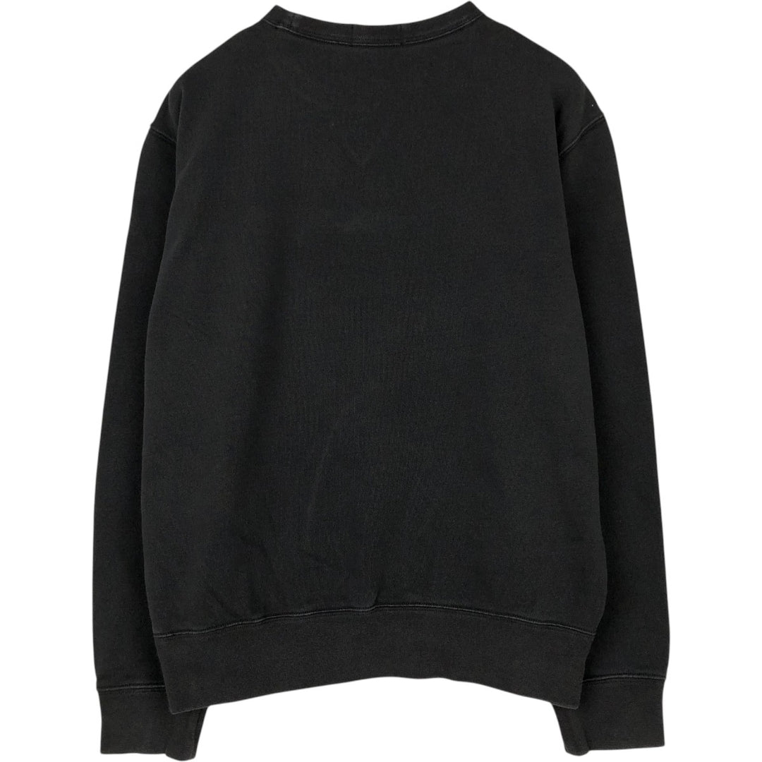 Ralph Lauren POLO RALPH LAUREN One-point logo sweatshirt, sweatshirt, men's M size cotton black type Vintage Second Hand
