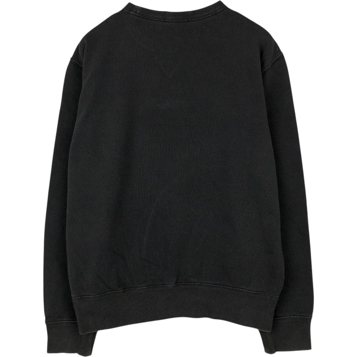 Ralph Lauren POLO RALPH LAUREN One-point logo sweatshirt, sweatshirt, men's M size cotton black type Vintage Second Hand
