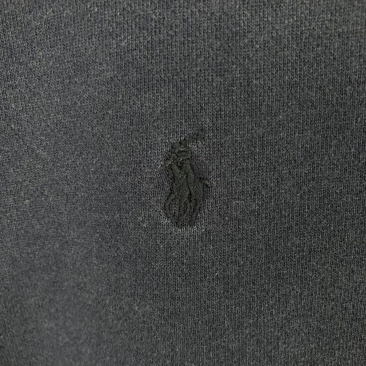 Ralph Lauren POLO by Ralph Lauren plain blank sweatshirt, men's size L cotton navy blue type Vintage Second Hand