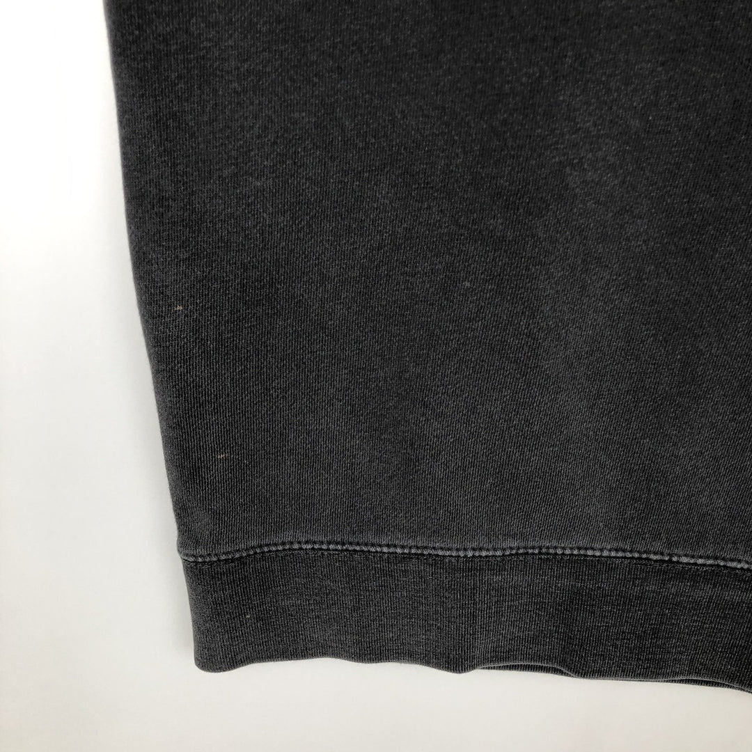 Stussy logo sweatshirt, size M, men's cotton Charcoal Vintage Second Hand