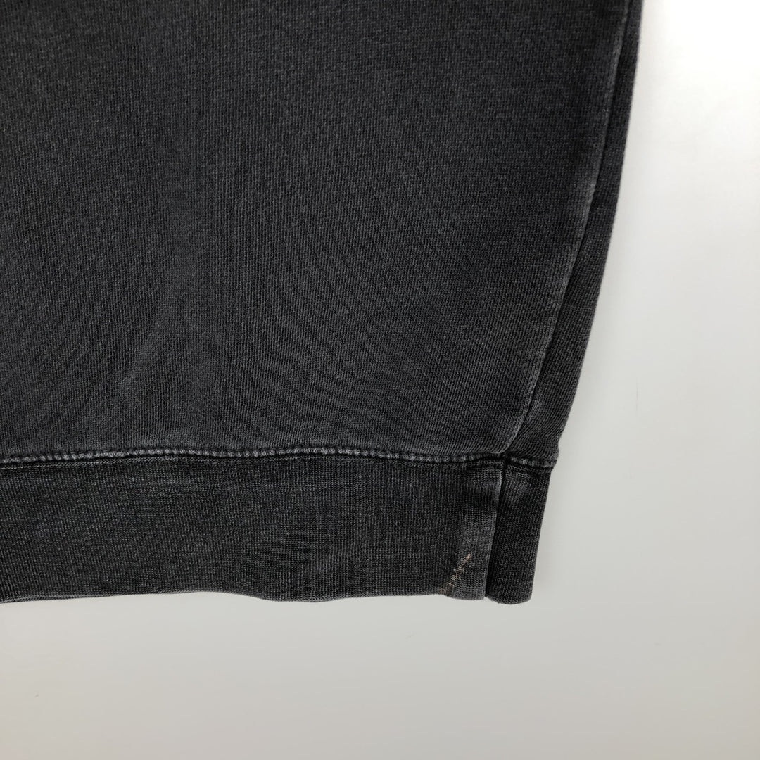 Stussy logo sweatshirt, size M, men's cotton Charcoal Vintage Second Hand