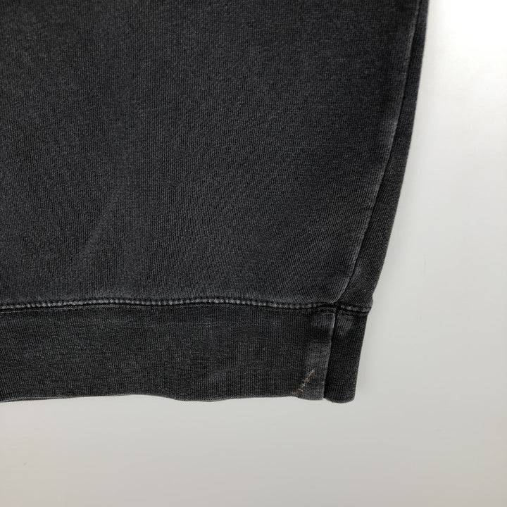 Stussy logo sweatshirt, size M, men's cotton Charcoal Vintage Second Hand