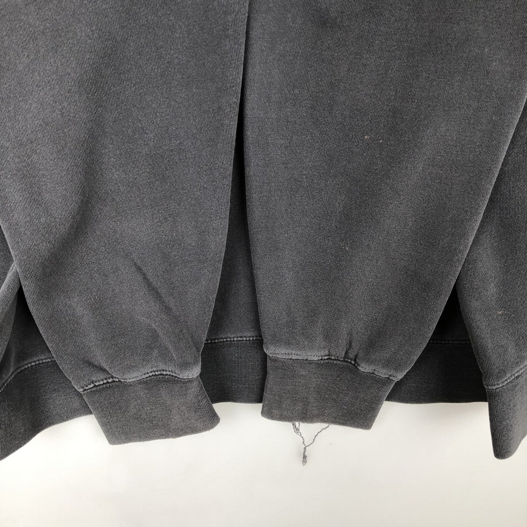 Stussy logo sweatshirt, size M, men's cotton Charcoal Vintage Second Hand