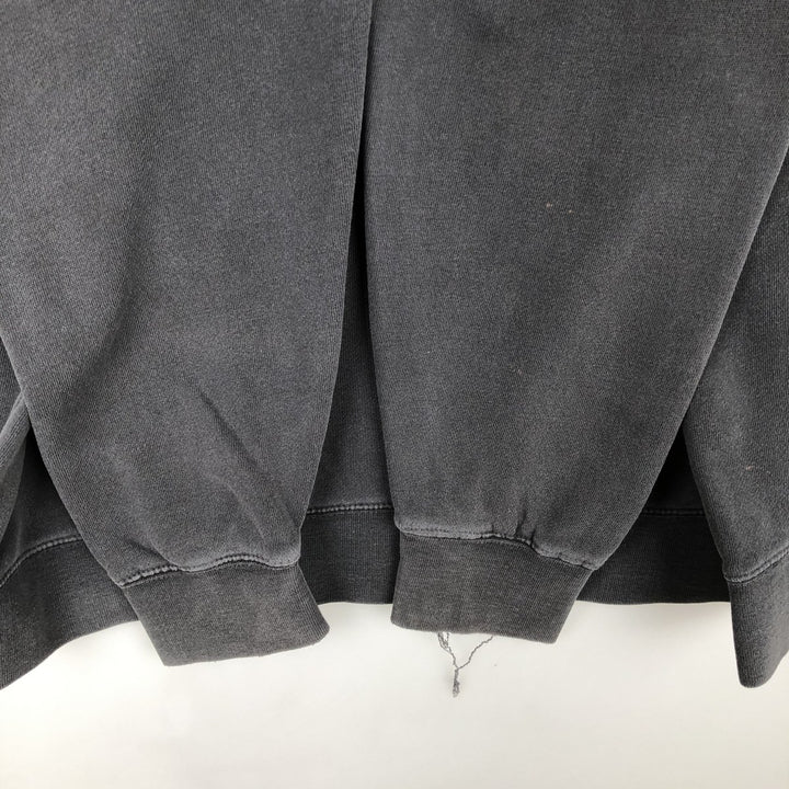 Stussy logo sweatshirt, size M, men's cotton Charcoal Vintage Second Hand