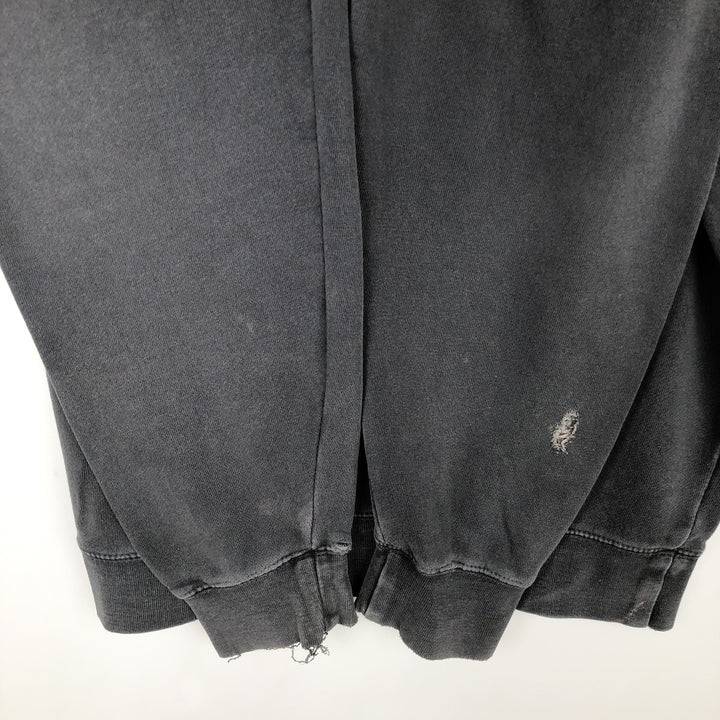 Stussy logo sweatshirt, size M, men's cotton Charcoal Vintage Second Hand
