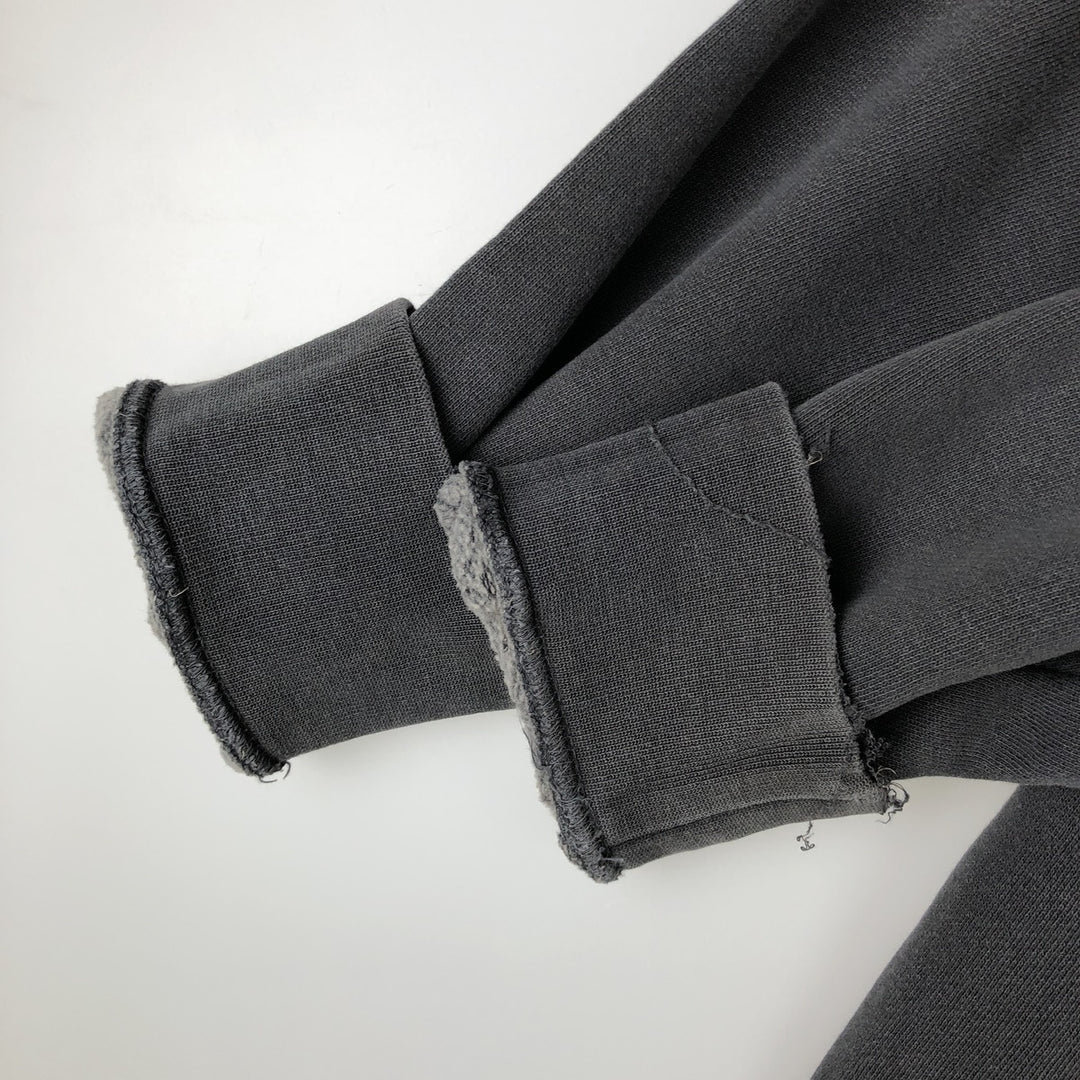 Stussy logo sweatshirt, size M, men's cotton Charcoal Vintage Second Hand
