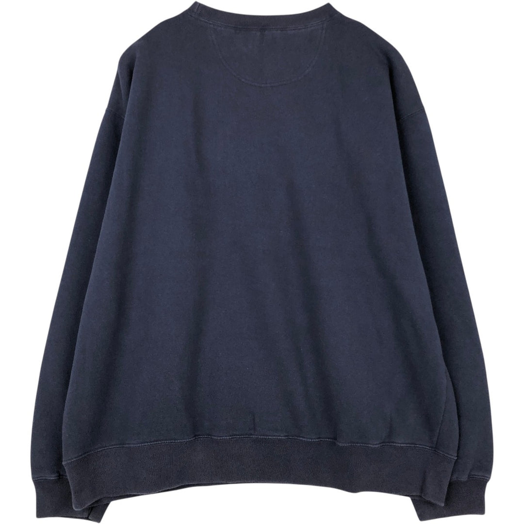 90'S GAP Old Gap Plain Blank Sweatshirt, Men's XXL equivalent, Vintage cotton navy blue type Vintage Second Hand