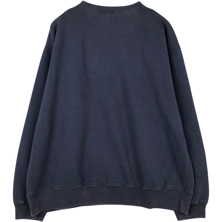 90'S GAP Old Gap Plain Blank Sweatshirt, Men's XXL equivalent, Vintage cotton navy blue type Vintage Second Hand