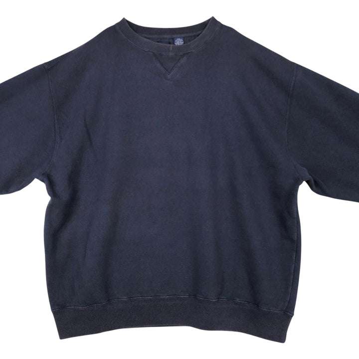 90'S GAP Old Gap Plain Blank Sweatshirt, Men's XXL equivalent, Vintage cotton navy blue type Vintage Second Hand