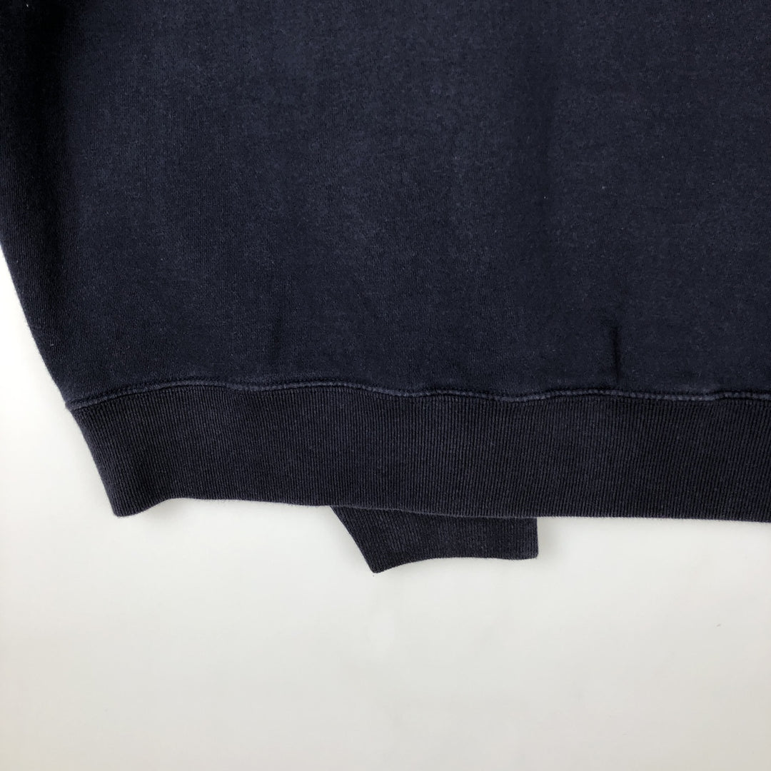 90'S GAP Old Gap Plain Blank Sweatshirt, Men's XXL equivalent, Vintage cotton navy blue type Vintage Second Hand