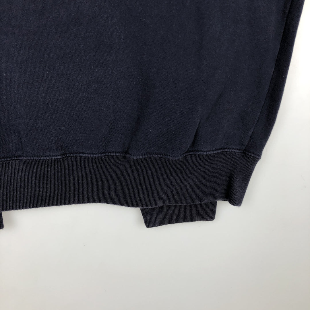 90'S GAP Old Gap Plain Blank Sweatshirt, Men's XXL equivalent, Vintage cotton navy blue type Vintage Second Hand