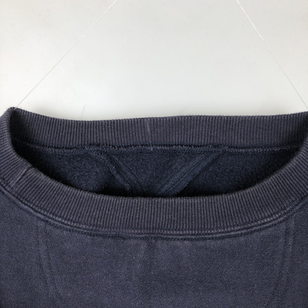 90'S GAP Old Gap Plain Blank Sweatshirt, Men's XXL equivalent, Vintage cotton navy blue type Vintage Second Hand