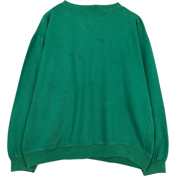 GAP Old Gap Plain Blank Sweatshirt (Men's Size L) cotton green type Vintage Second Hand