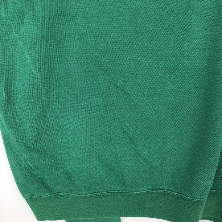GAP Old Gap Plain Blank Sweatshirt (Men's Size L) cotton green type Vintage Second Hand