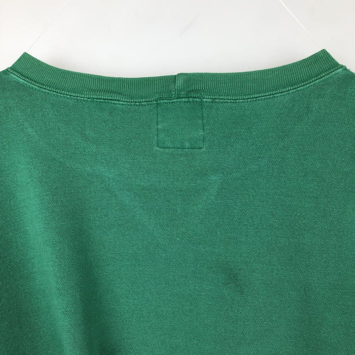 GAP Old Gap Plain Blank Sweatshirt (Men's Size L) cotton green type Vintage Second Hand