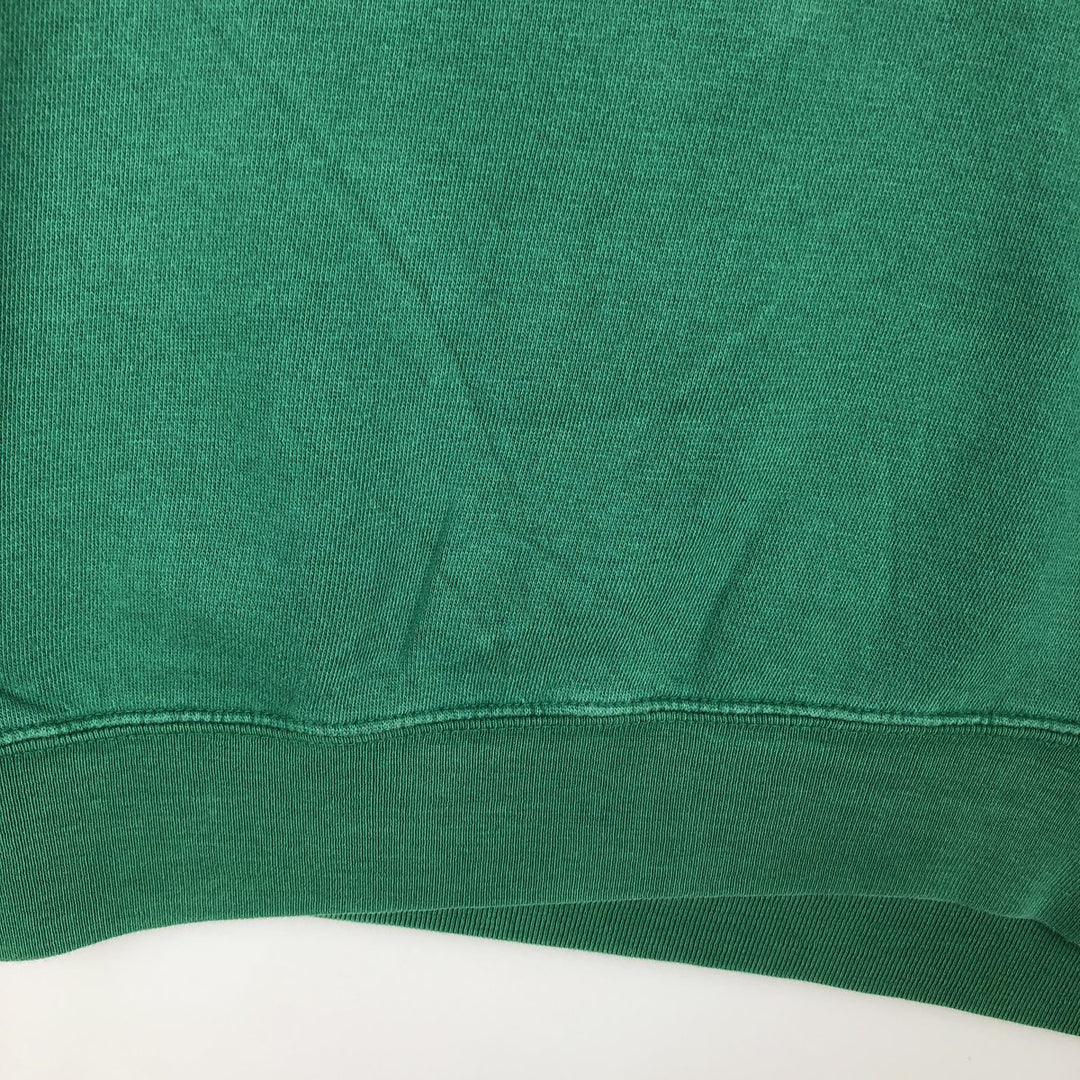 GAP Old Gap Plain Blank Sweatshirt (Men's Size L) cotton green type Vintage Second Hand
