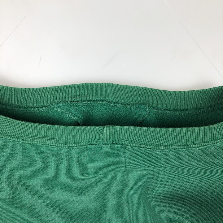 GAP Old Gap Plain Blank Sweatshirt (Men's Size L) cotton green type Vintage Second Hand