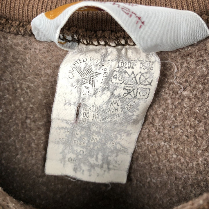 Carhartt Plain Blank Sweatshirt (Men's Size XL) unclear brown type Vintage Second Hand