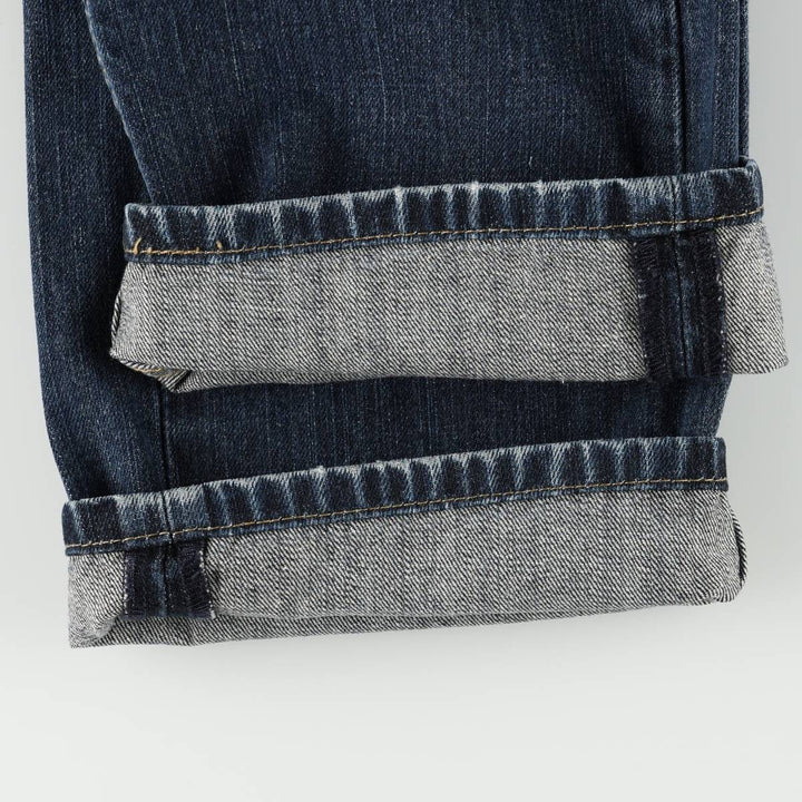 Levi's 505 tapered denim pants for men, size w36 cotton blue type Vintage Second Hand