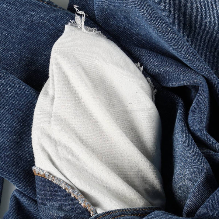Levi's 505 tapered denim pants for men, size w37 cotton blue type Vintage Second Hand