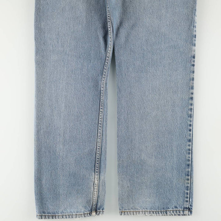Levi's 505 REGULAR FIT tapered denim pants for men, size w34 cotton blue type Vintage Second Hand