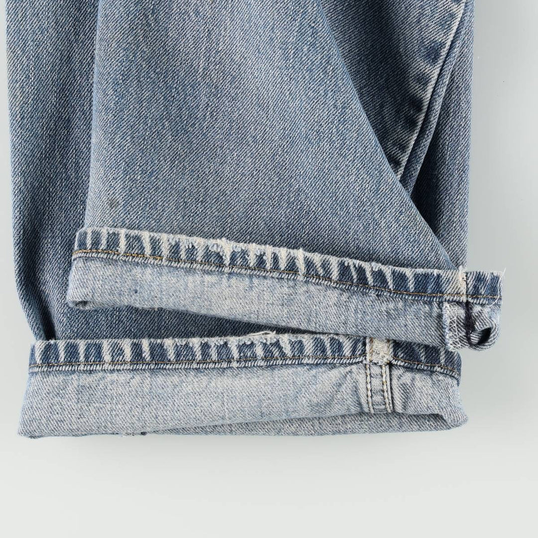 Levi's 505 REGULAR FIT tapered denim pants for men, size w34 cotton blue type Vintage Second Hand