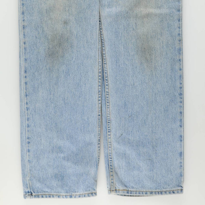 Levi's 505 REGULAR FIT tapered denim pants for men, size w36 cotton blue type Vintage Second Hand