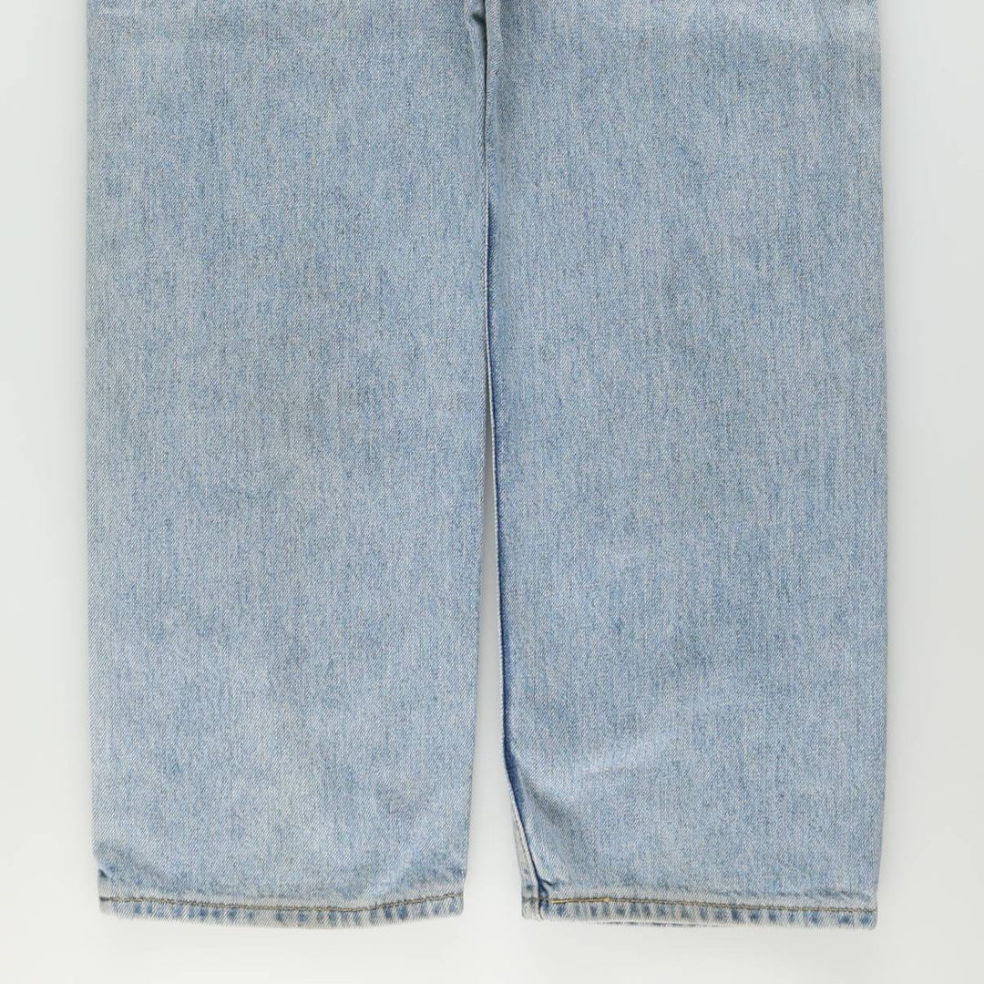 Levi's 505 REGULAR FIT tapered denim pants for men, size w36 cotton blue type Vintage Second Hand