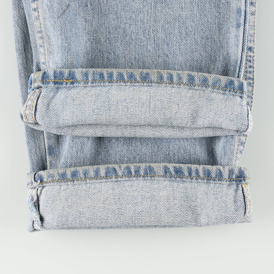 Levi's 505 REGULAR FIT tapered denim pants for men, size w36 cotton blue type Vintage Second Hand