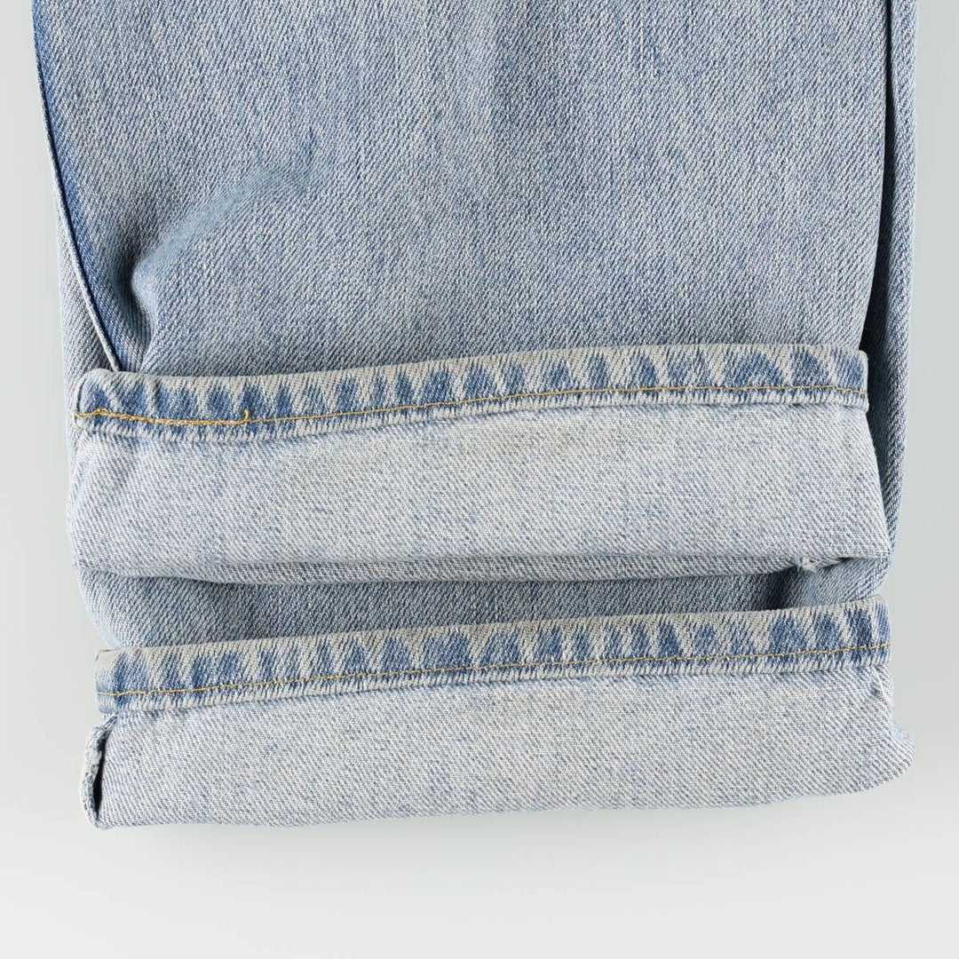Levi's 505 REGULAR FIT tapered denim pants for men, size w36 cotton blue type Vintage Second Hand