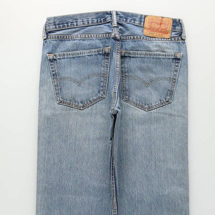 Levi's 00505-4886 Tapered Denim Pants, Men's W33 equivalent. cotton blue type Vintage Second Hand
