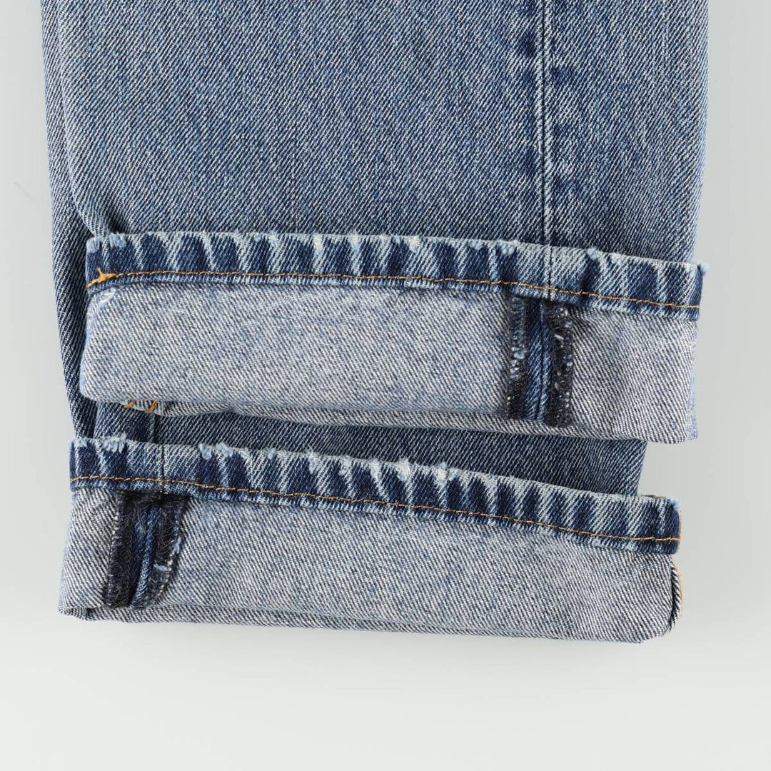 Levi's 00505-4886 Tapered Denim Pants, Men's W33 equivalent. cotton blue type Vintage Second Hand