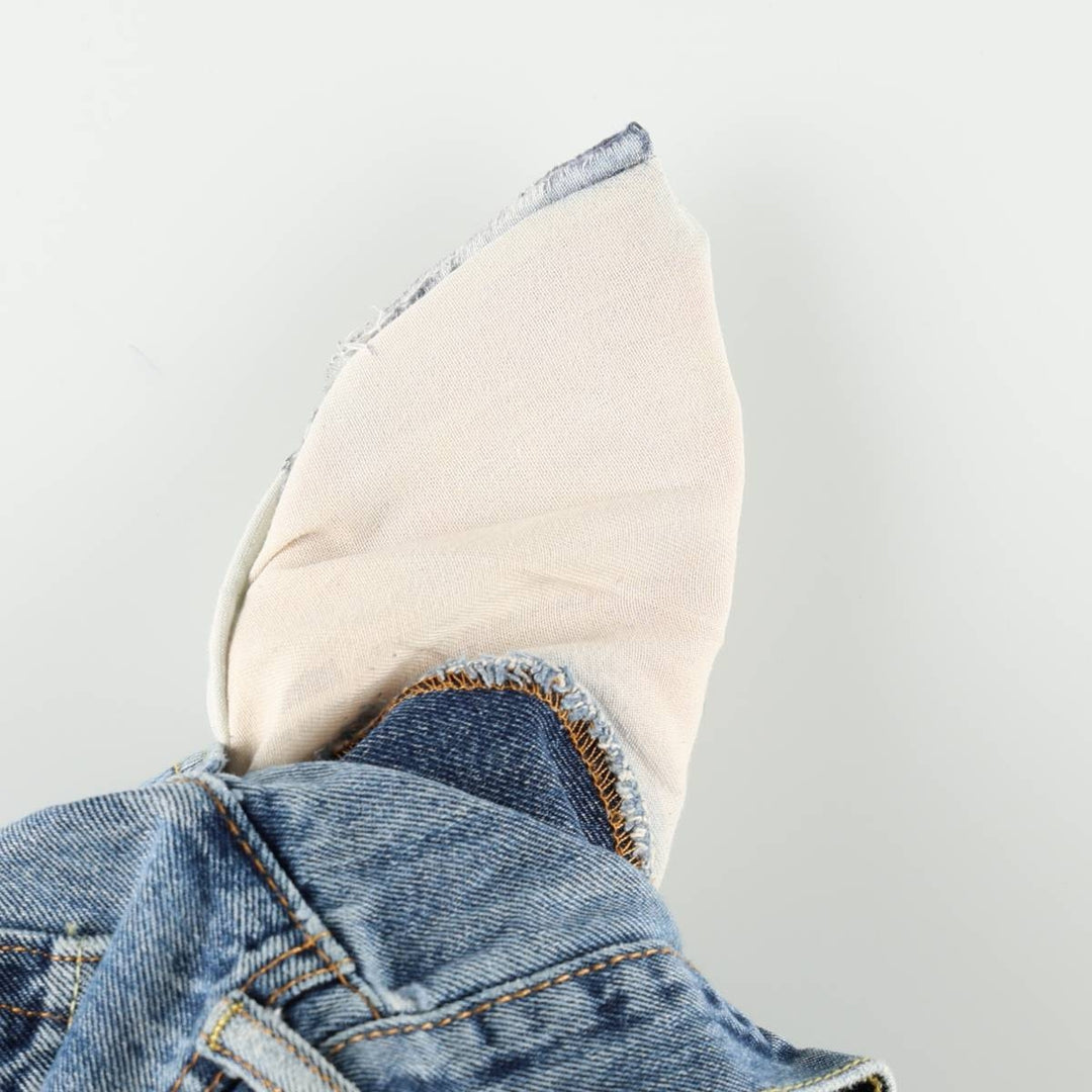 Levi's 00505-4886 Tapered Denim Pants, Men's W33 equivalent. cotton blue type Vintage Second Hand