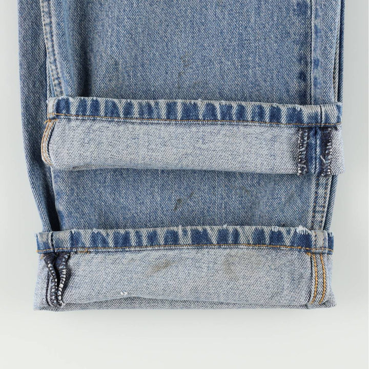 Levi's 505 tapered denim pants for men, size w37 unclear blue type Vintage Second Hand