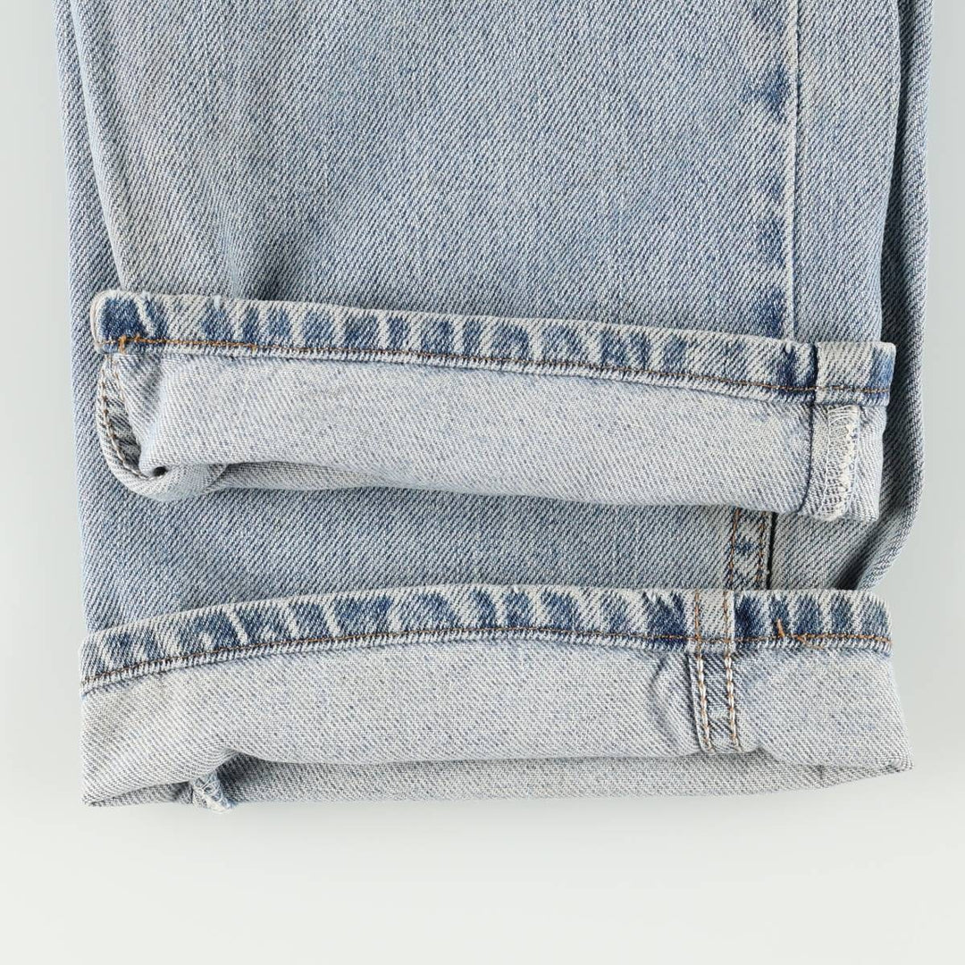 Levi's 505 REGULAR FIT tapered denim pants for men, size w36 cotton blue type Vintage Second Hand