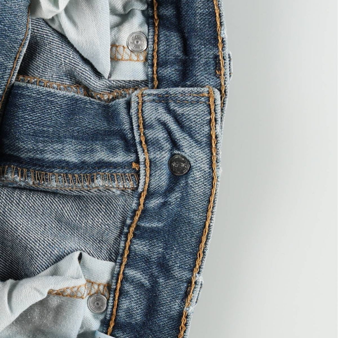 Levi's 00505-1528 Tapered Denim Pants, Men's W34 equivalent. cotton blue type Vintage Second Hand