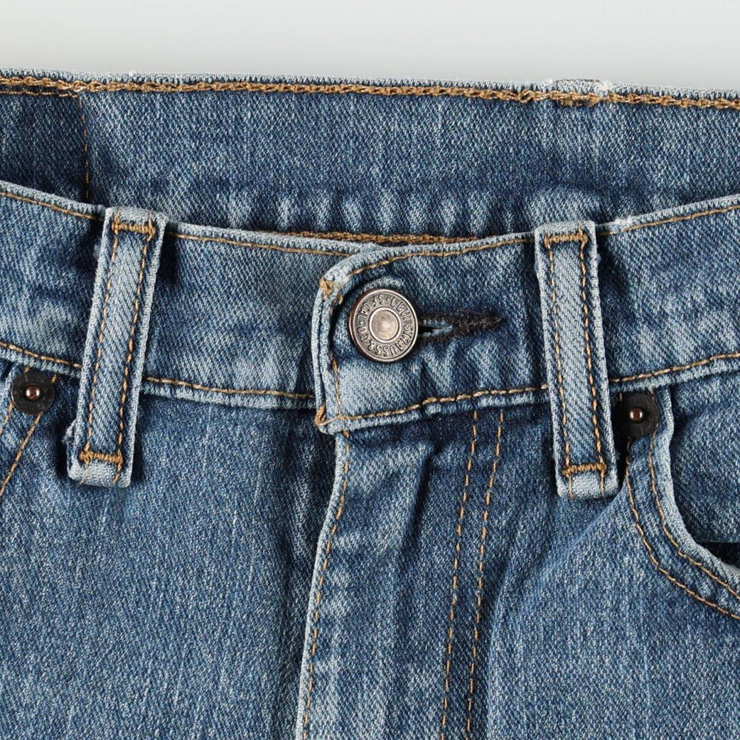 Levi's 00505-1528 Tapered Denim Pants, Men's W34 equivalent. cotton blue type Vintage Second Hand