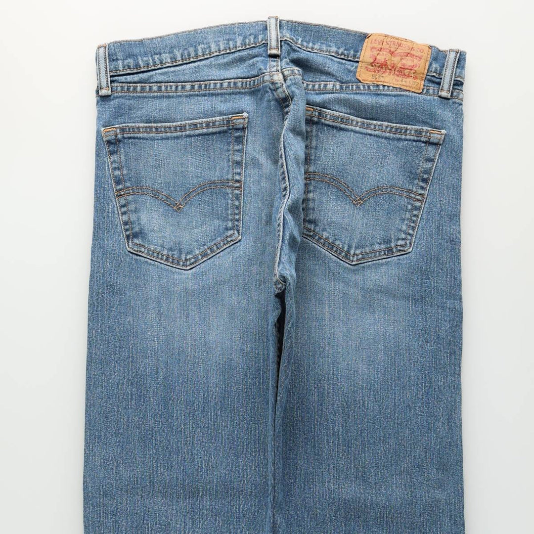 Levi's 00505-1528 Tapered Denim Pants, Men's W34 equivalent. cotton blue type Vintage Second Hand