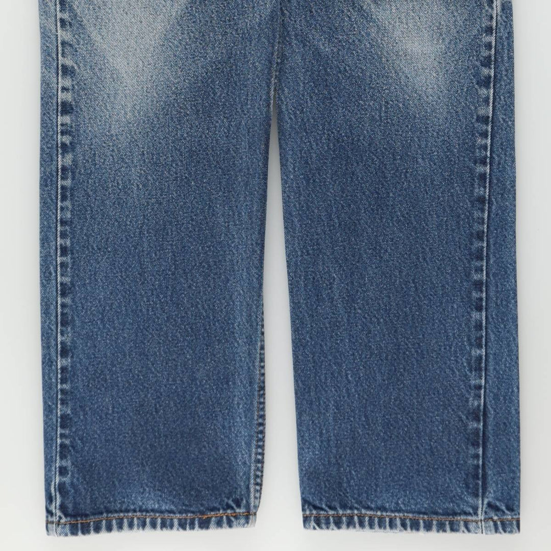 Levi's 505 REGULAR FIT tapered denim pants for men, size w33 cotton blue type Vintage Second Hand