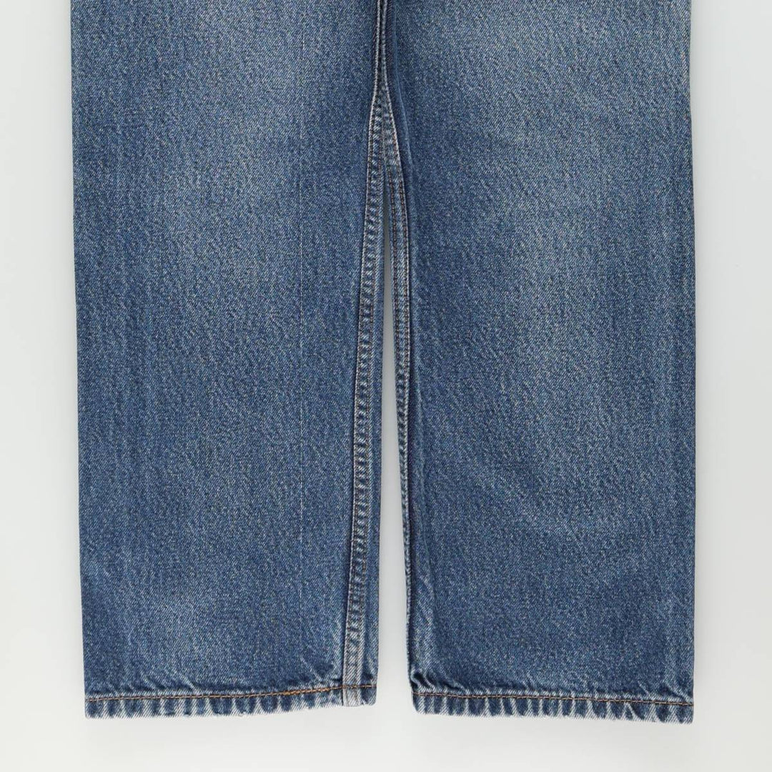 Levi's 505 REGULAR FIT tapered denim pants for men, size w33 cotton blue type Vintage Second Hand