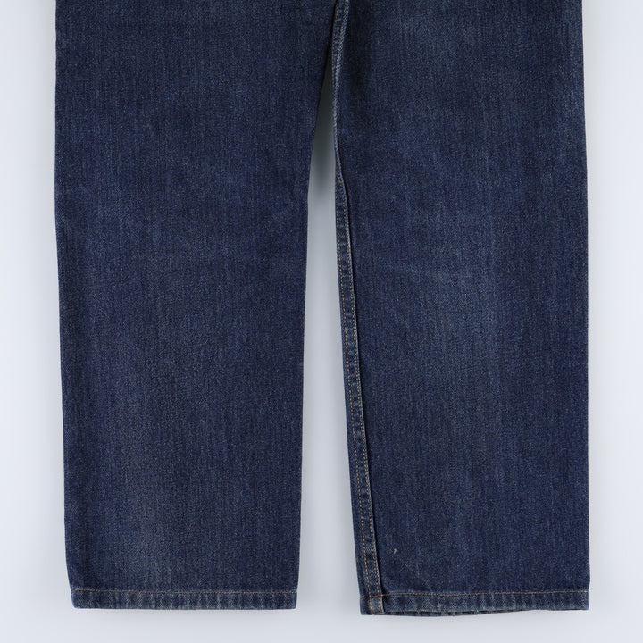 Levi's 505 tapered denim pants for men, equivalent to w35 cotton blue type Vintage Second Hand