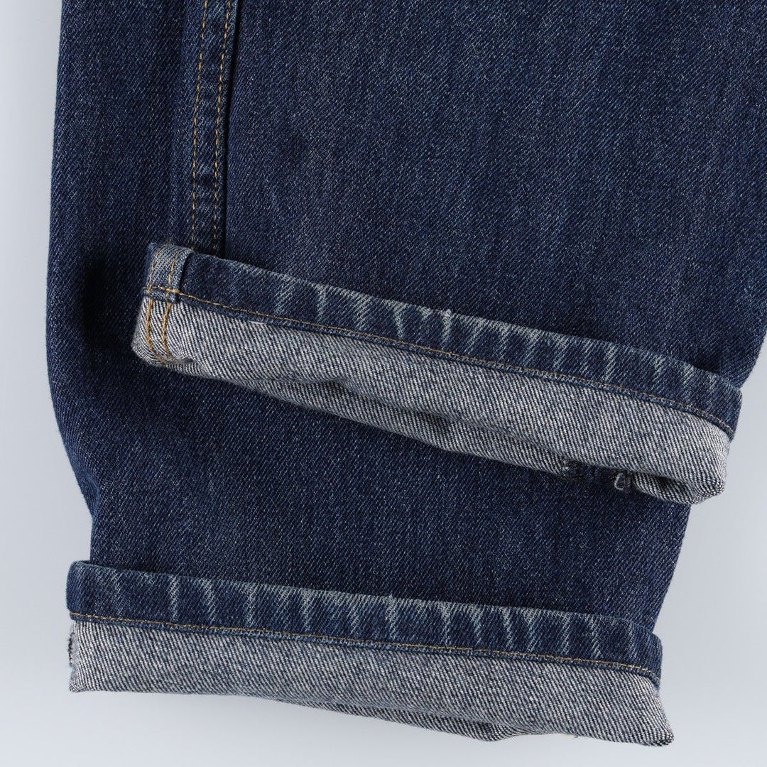 Levi's 505 tapered denim pants for men, equivalent to w35 cotton blue type Vintage Second Hand