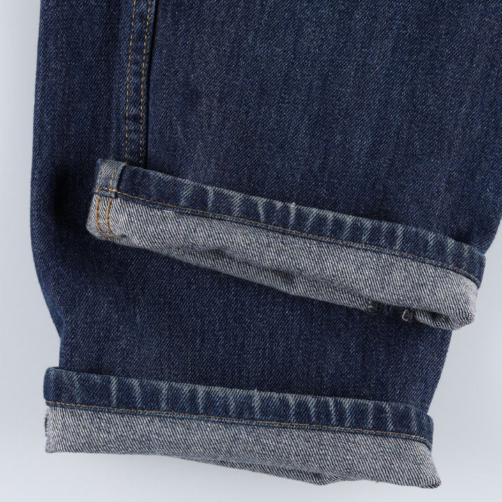 Levi's 505 tapered denim pants for men, equivalent to w35 cotton blue type Vintage Second Hand