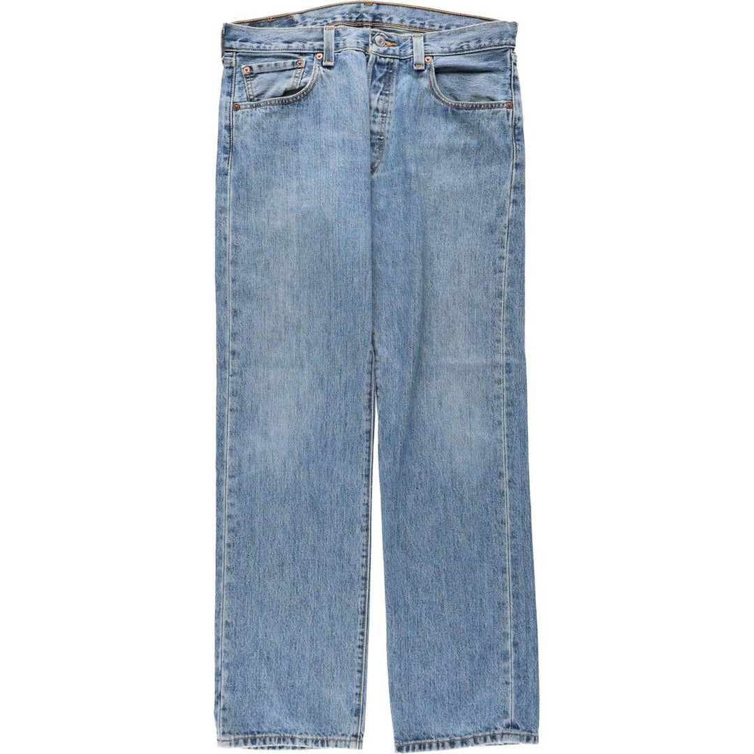 Levi's tapered denim pants, men's size W35 (approx.) unclear blue type Vintage Second Hand