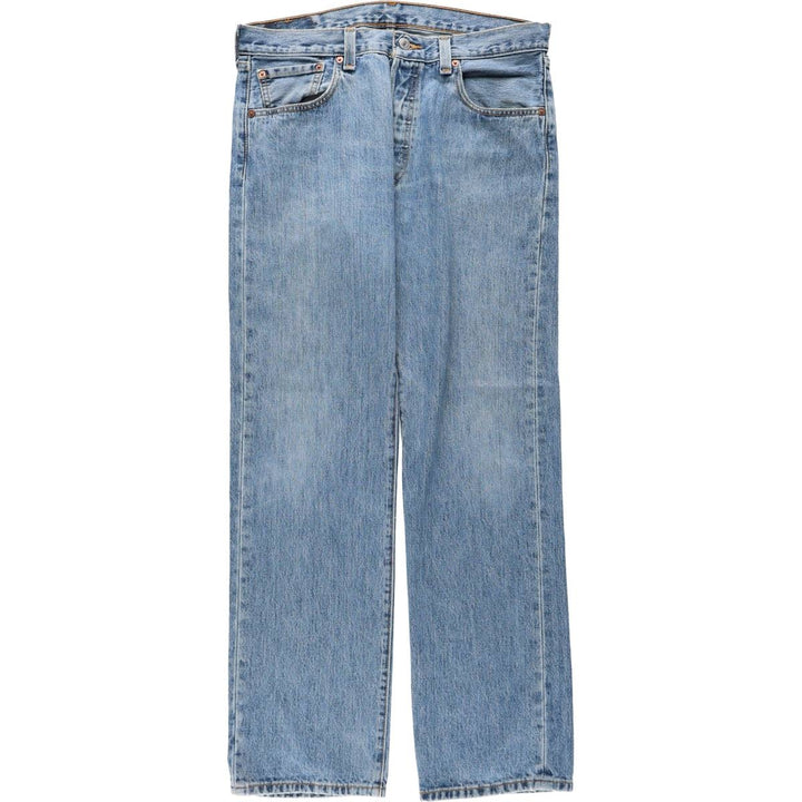 Levi's tapered denim pants, men's size W35 (approx.) unclear blue type Vintage Second Hand