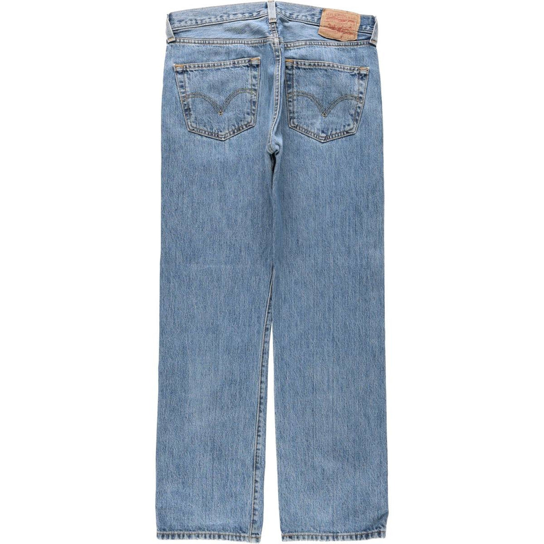 Levi's tapered denim pants, men's size W35 (approx.) unclear blue type Vintage Second Hand