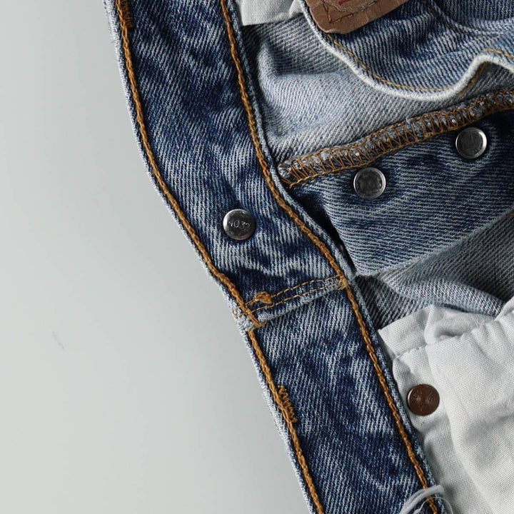 Levi's tapered denim pants, men's size W35 (approx.) unclear blue type Vintage Second Hand
