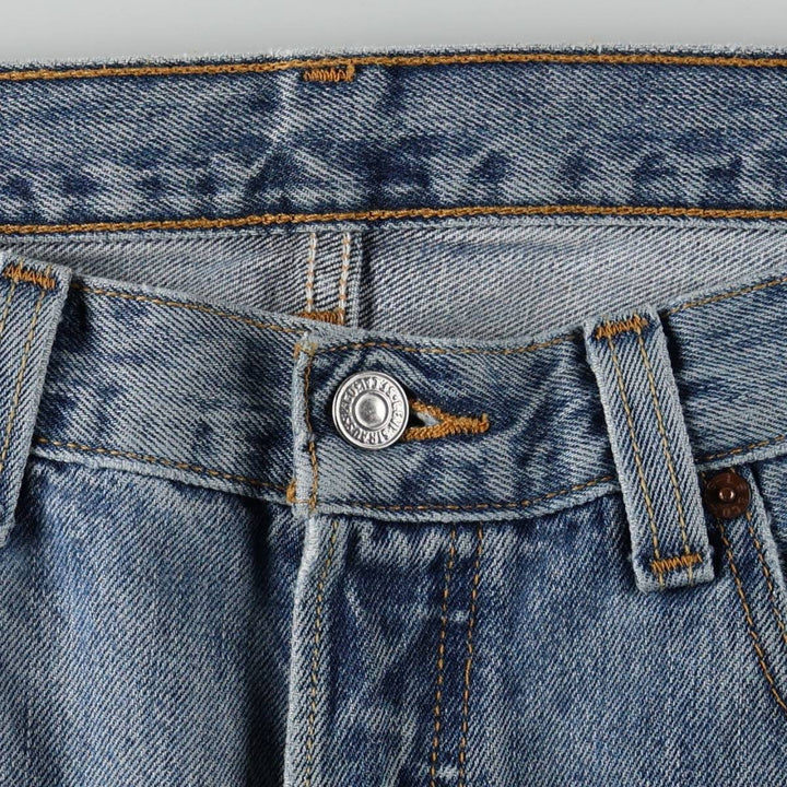 Levi's tapered denim pants, men's size W35 (approx.) unclear blue type Vintage Second Hand
