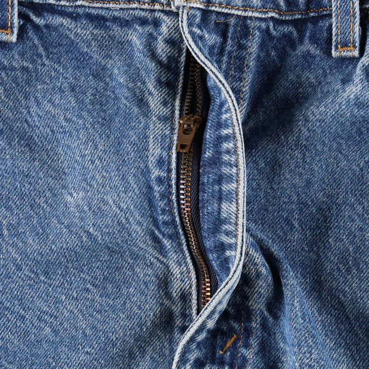 90'S Levi's 505 Regular Fit Straight Leg Orange Tab Tapered Denim Pants, Men's W35 (approx.), Vintage cotton blue type Vintage Second Hand